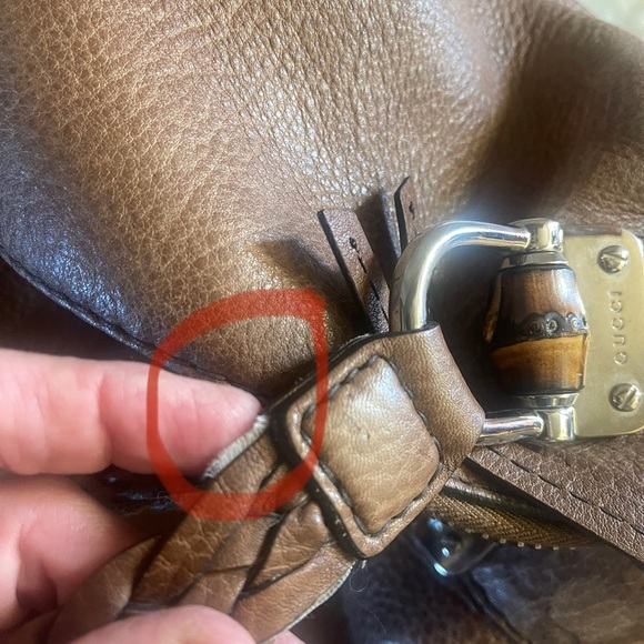 Authentic GUCCI Bamboo Bar Tote Medium - Picture 10 of 16